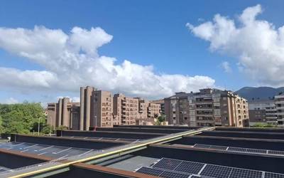 576 eguzki-plaka ipini dituzte Landako Guneko sabaian