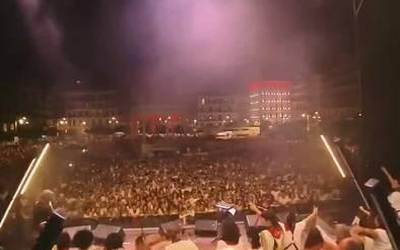 Zea Maysen kontzertuan Euskalerria Irratiko lankideek hartu zuten parte