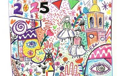 Izaro Sanchezek egindako horma-irudiak iragarriko ditu 2025eko andramaixak