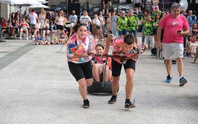 Gazteen arteko lehia eta gozamena ginkanan