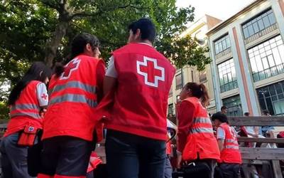 Sanferminetako larrialdi zerbitzuetako artatzeak jaitsi egin dira, 2024an baino %9,11 gutxiago