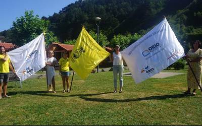 Orio Kanpina banderak jokatuko dituzte asteburuan, errioan eta itsasoan