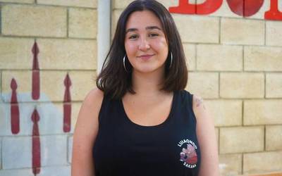 "Jaietako dama izan nahi nuen, baina lotsa ematen zidan. Aurten lagunek bultzatu naute izena ematera"