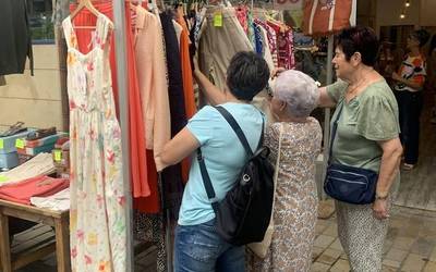 Saltokiak kalean, Braderie azokaren irekieran