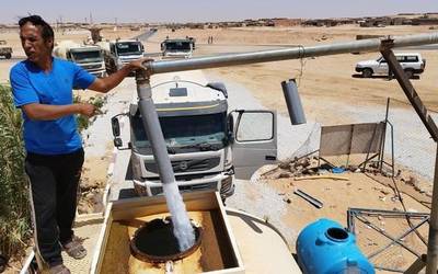 Juanjo Fernandez (ATTsF): "Ur edangarria ziurtatua izan dezaten lan egiten ari gara Saharan"