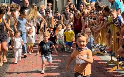Lehia eta umorea eskutik haur eta gaztetxoen krossean