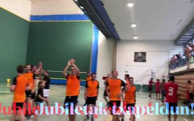 Jubiletak txapeldun laugarren aldiz