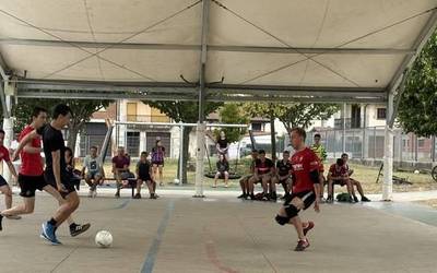 Areto futbol torneo egunak Sakanan