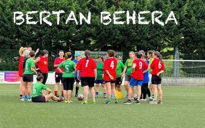 Emakumezkoen futbol txapelketa herrikoia bertan behera gelditu da Lesakan
