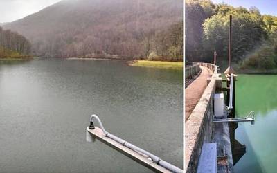 Leurtzako urtegian bi kontrol estazio berri instalatu ditu Kantauriko Ur Konfederazioak
