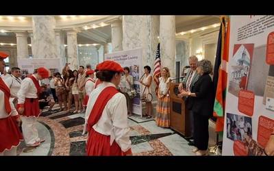Oñatiko udal ordezkariak ere Boiseko jaialdian daude