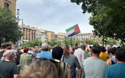 Palestinarekin Elkartasunak manifestazio nazionala deitu du urriaren 4rako Iruñean