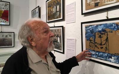 Antonio Oteiza hil da, Azkoitiarekin lotura estua zuen eskultorea