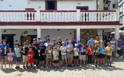 Arrantzale txikiak gustura aritu dira Anaderen lehiaketan