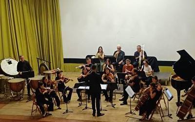Sapere Aude Sinfoniettaren kontzertua, bideoan