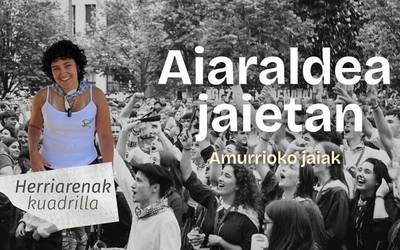 "Herri zapalduen borrokari emango diogu ahotsa gure gurdian"