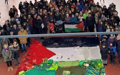 Palestinaren aldeko ekimenak antolatu dituzte abuztuaren 9an Leitzan