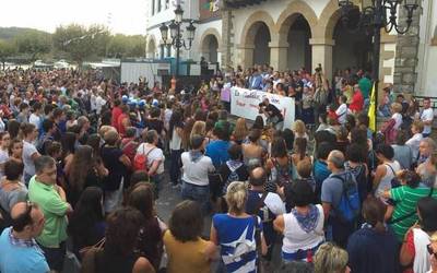 Idarkeria matxista kasu bat izan dela salatzeko elkarretaratzea egingo dute gaur Plentzian