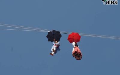 Haur eta gaztetxoak ere batu dira festara