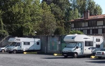 Autokarabanentzako eremu berria dago Urduñan, La Rondina industriagunean