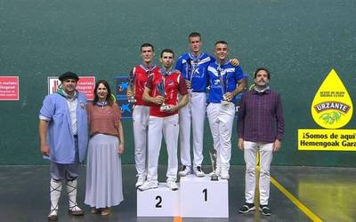 Larrazabalek eta Mariezkurrenak irabazi dute Andra Mari Zuriaren Torneoa