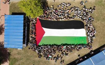 Amurrioko Jaietan ere Palestina presente