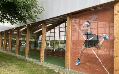 Txerloiko tenis pistak itxita egongo dira hilaren 25era bitartean