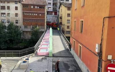 Gainditu du karga-proba eta laster oinezkoen pasoa zabalduko dute