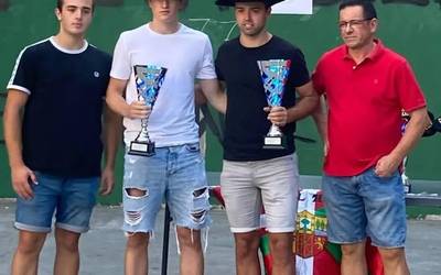 Donostiako Aste Nagusiko pilota txapelketa irabazi du Mikel Aranbarrik