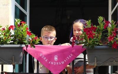 Luka Iturbe eta Uxue Llodio, alkate txikiak