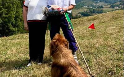 Karlos Ardanzak eta Mendi txakurrak Bizkaiko txapelketa irabazi dute Mallabian