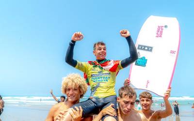 Unax Pascualek Everyday Mehdia Junior Men Rising Series bodyboard proba irabazi du