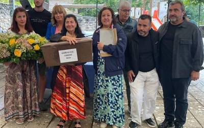 Ignacio Francisco Caneda Deza anarkistaren gorpuzkiak jaso dituzte gaur senideek