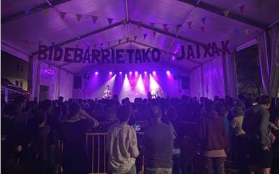 Adin tarte guztientzako ekintzak, asteburuan, Bidebarrietako jaietan