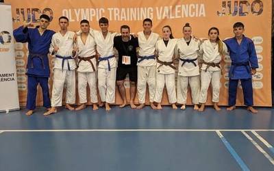 Desoreka Judo Klubeko kirolariak Valentziako Olympic Training Camp-en entrenatzen egon dira