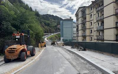 Azken lanak egiten dihardute Ezozibideko urbanizazioko obretan