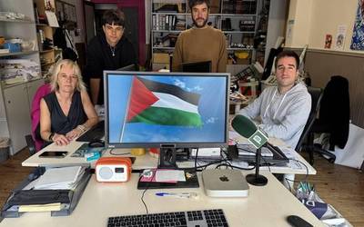 Mundu osoko hedabideek, tartean Pil-pileanek, bat egin dute Gazako kazetarien hilketak salatzeko ekintza globalarekin