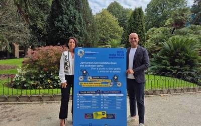 Irailaren 18an helduko da Azkoitira aldundiaren 'Jarri zure bizikleta prest Mugirekin' kanpaina