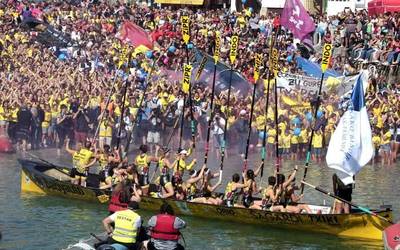 Bihar eta etzi jokatuko dituzte Kontxako Banderako sailkatze estropadak