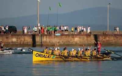 Galizian jokatuko ditu Oriok asteburuko estropadak