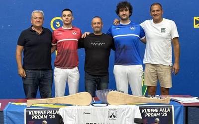 Hurrengo astelehenean hasiko da Sopelako Kurene Pala Proam txapelketa