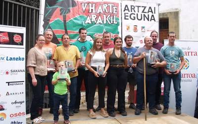 Artzain Eguneko hainbat sailkapen