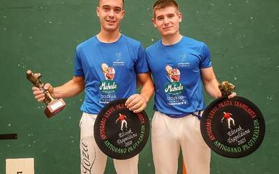 Beñat Apezetxea goizuetarra txapeldun Antiguako pilota txapelketan