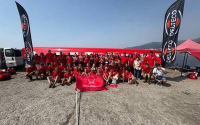 Kontxako sailkatze estropadan Donostiako kaleak gorriz janztera deitu du Telmo Deunek