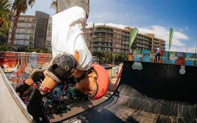 Ane Ramos Izaga patinatzailea Espainiako half-pipe txapeldun berria da