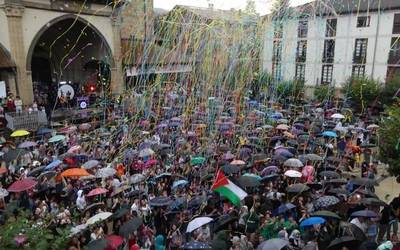 Zaintzetako langileak Ferixa Nausikoetako txupinazoan protagonista