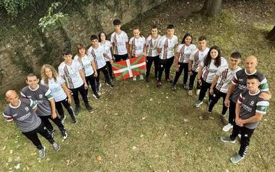 Alize Sagardui pilotari goizuetarra Europako txapeldun izan da Wall Ball modalitatean