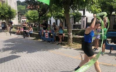 Ane Elzaurdia eta Aritz Arratibel dira Bortzirietako Lasterketa Herrikoien Kopako liderrak