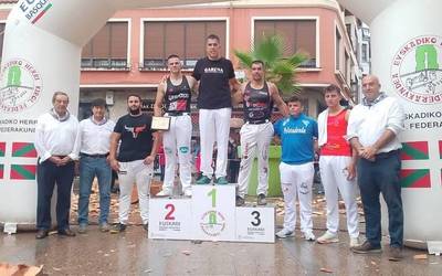 "Ez nuen espero Euskadiko bigarren aizkora mailara igotzea"