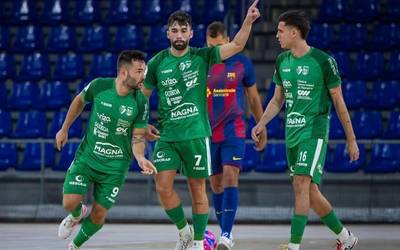 Palau Blaugranan ohorez erori zen Osasuna Magna Xota